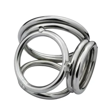Kapšelį nelaisvėje metalo gaidys žiedas kamuolys neštuvų penisring gaidys žiedai užraktas spermos atidėti ejakuliacija, varpos žiedas sekso žaisliukai vyrams