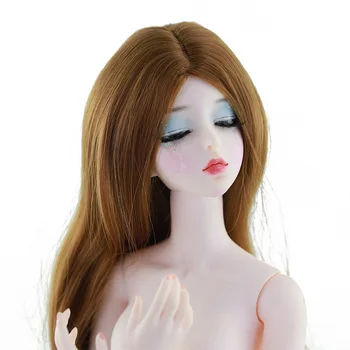 Karšto 60cm Moterų BJD Lėlės Didelės 1/3 Mergina Lėlės Žaislas Drabužius Miegui, Akis Be Makiažo Moteris Naked Nude Lėlės Mergaitėms Dovanų