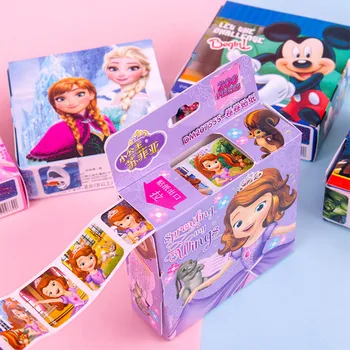 KARŠTO PARDAVIMO 200pcs/box Disney Animacinių filmų Lipdukai 