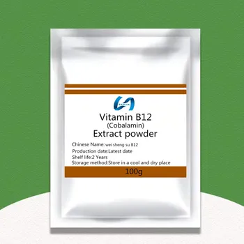 Karšto pardavimo aukščiausio lygio vitamino B12 milteliai (kobalaminu), parama, energijos apykaitą ir nervų sistemą, kovoti su riebalų kepenų
