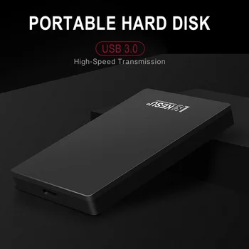 KESU HDD 120GB 160GB Išorinį Kietąjį Diską 2.5 colių Nešiojamas Kietasis Diskas HD Externo USB3.0 Laikymo