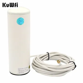 KuWfi 3G/4G LTE Antenos SMA 2.4 Ghz, 10-12dBi Išorės Wifi Antena su 5m ar 10m laido 4G Kelvedžio ir Modemo Signalo Stiprintuvas