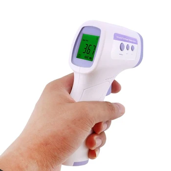 Kūdikių Infraraudonųjų spindulių Skaitmeninis Termometras Kūno Matavimo Kaktos, Ausies, Ne-Kreipkitės Vaikų, Suaugusiųjų LCD Apšvietimas Termometro