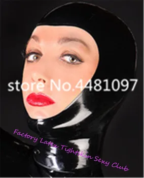 Latekso Kaukė Gumos Gaubtu Šalis Nešioti Catsuit Uniqu unisex fetišas cosplay kaukė seksualus michael myers kaukė pagal užsakymą(be plaukų)