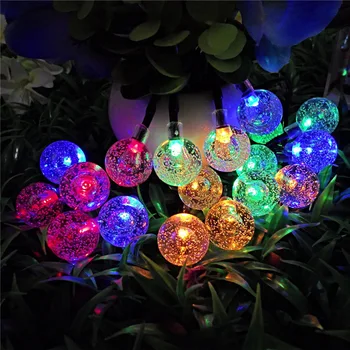 LED Gėlių Fairy Žibintai 5M-7M 12M vidaus LED String Žibintai, Saulės Sodas Šalis Miegamasis kalėdų dekoracijas namų Vandeniui
