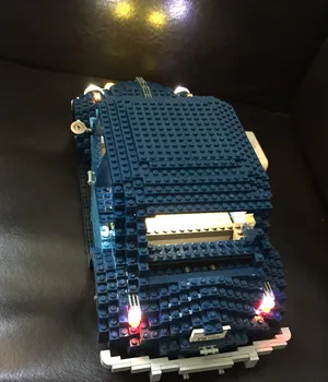 LED lemputės komplektą už 10187 ir 21014 Creator serija Galutinis modelis (automobilių Blokai Nustatyti ne komplekte)