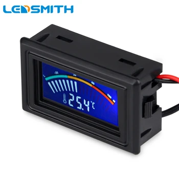 LEDSMITH Skaitmeninis LCD Žymiklį Termometras Automobilių Vandens Temperatūros Matuoklis Daviklis C/F už Kompiuterio Atveju,Oro Kondicionavimo sistema Katilai