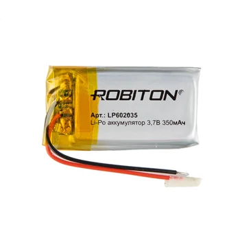 Li-jonų polimerų baterija lp602035 robiton, Li-Pol 