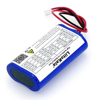 LiitoKala 7.2 V / 7.4 V / 8.4 V 18650 ličio baterija 2600 mA Įkrovimo baterija garsiakalbis garsiakalbis apsaugos valdyba