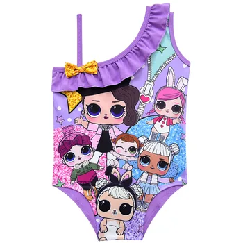LOL originalią staigmeną lėlės pav mergina maudymosi kostiumėliai maudymosi kostiumėlį Vienas Gabalas merginos vonia paplūdimio lol staigmena lėlės duomenys Šalis vaikas 4787