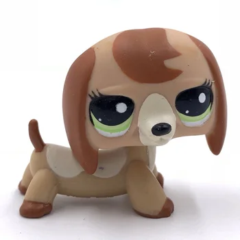LPS KATĖ Senų gyvūnų pet shop žaislai takso #2035 mielas šuo originalus anime paveikslas mielas pateikti berniukų ir dovanos