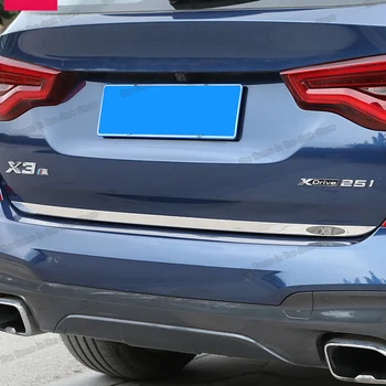 Lsrtw2017 Bmw X3 G01 Automobilio Bagažinė Bagažinės Apdailos Juostelės Priedai 2018 2019 2020 2021 Nerūdijančio Plieno galinis logotipas apdaila