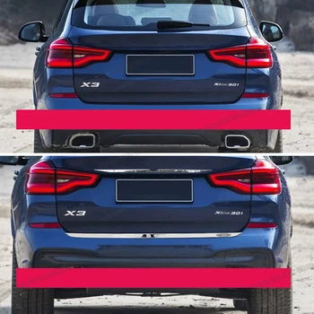 Lsrtw2017 Bmw X3 G01 Automobilio Bagažinė Bagažinės Apdailos Juostelės Priedai 2018 2019 2020 2021 Nerūdijančio Plieno galinis logotipas apdaila