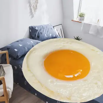 Lukšto kiaušinių antklodė patogus kūrybos realistiškas maisto romanas puikus turas tortilla mesti, antklodė, lovos, sofos Valentino Diena dovana