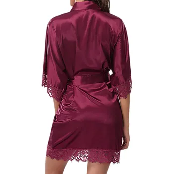 Mados Lady Nightgowns Sleepwear Nustatyti Moterų Seksualus Apatiniai Satino naktiniai drabužiai Nėrinių Kietas Naujo Stiliaus apatinis Trikotažas, Pižama Atitiktų Naujus 2020 m.