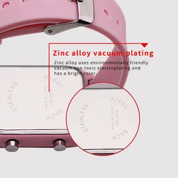 Mados Led Watch Skaitmeninis Laikrodis Rožinė Žiūrėti Silikono Vaikų Laikrodžiai, Skirti Vaikinams Reloj Ni o Vaikai Laikrodžiai Mergina Elektroninis Laikrodis