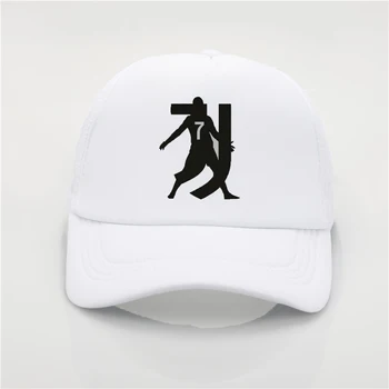 Mados skrybėlę sp7 ronaldo Spausdinimo beisbolo kepuraitę Vyrai moterys Vasarą Bžūp sp7 ronaldo hip-hop skrybėlę Paplūdimio kepurės Snapeliu