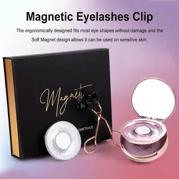 Magnetinio Blakstienų Aplikatorių Įrankių Rinkinys ir lipnios akių kontūro skystis Blakstienoms Nustatyti Blakstienas Įrašą, Lengva Nešioti Magnetinio Blakstienas Įrankis