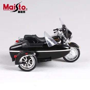 Maisto 1:18 Halley 1998 trijų ratinių kryžiaus originalus įgaliotas modeliavimas lydinio motociklo modelis žaislas automobilių Surinkimo 6330