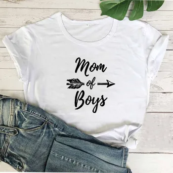 Mama Berniukų Marškinėliai Moterims Vasaros trumpomis Rankovėmis Mama Marškinėlius Moterims Medvilnės Juoda Camisetas Mujer Atsitiktinis Marškinėliai, Femme T-shirts