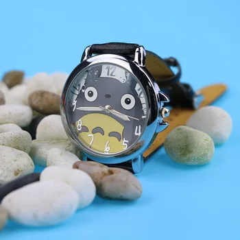 Mano Kaimynas Totoro Moterų Laikrodžiai Ponios Japonų Modelis Hayao Miyazaki Komiksų Gerbėjai Mergaitėms studentų Žiūrėti 3 dydis Relojes Laikrodis