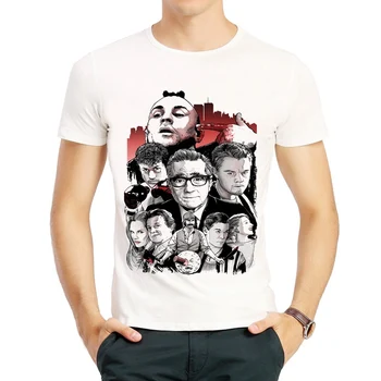 Martin Scorsese, T-Marškinėliai, Baltos Spalvos Mens Drabužius trumpomis Rankovėmis Martin Scorsese Marškinėliai Topai Tees marškinėlius Mados Drabužiai, Drabužiai