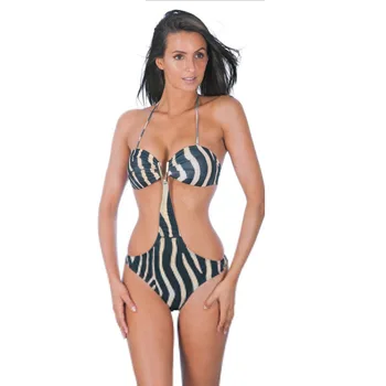 Maudymosi kostiumėliai Moteris 2018 Seksualus Spausdinti Plaukimo Kostiumas Moterims Spausdinti Plaukti Dėvėti Push up Maudymosi Kostiumai Ponios Paplūdimio vientisi maudymosi kostiumėlį