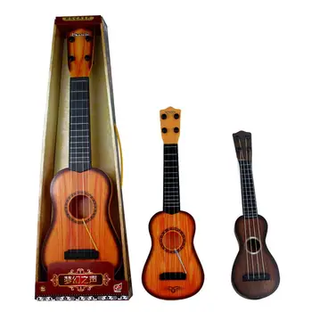 Mažas Gitara Žaisliniai Muzikos Instrumentai Pradedantiesiems, Vaikams, Vaikų Spalvos Atsitiktinės 38*10cm Švietimo Naujųjų Metų Dovana Pramogų Mokymosi 57775