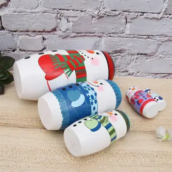 Mediniai Rusijos Lėlės 5 Sluoksnių Sniego Žiemos Apdailos Vaikams, Žaislas, Kalėdų, Gimtadienio Dovana