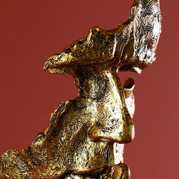 Meno Ornamentais Mąstytojas Statulos Derliaus Apdaila Statulėlės Abstrakčių Skulptūrų
