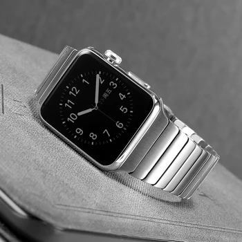 Metalo Diržu, Apple Watch band 44 mm 42mm 38mm/40mm correa iwatch apyrankę 44mm 40 42 38 mm 