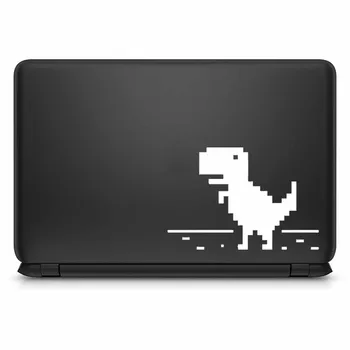 Mielas 8 Bitų Dinozaurų Nešiojamas Lipdukas Lipdukas, skirtas Apple Macbook Pro Oro Tinklainės 11 12 13 15 colių Vinilo Oda Mac Book Mi Sąsiuvinis Decal 35023