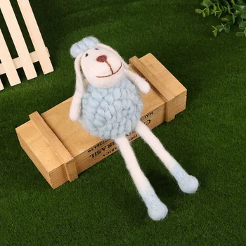 Mielas Anime vilna, Avių, Ėriukų Kūdikių Pliušiniai Žaislai Lėlės Kawaii Minkšti Kimštiniai Pliušinis Žaislas, skirtas Dovana