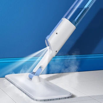 Mikropluošto Spray Mop Grindų Butas plaušinės šluotos Namų Virtuvės Valymo Priemonė su Pakeitimo Mikropluošto Šluostės Skalbimo Butas Mop Tingus Mop