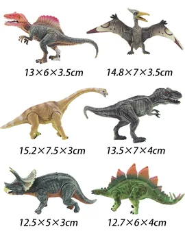 Mini Gyvūnai Dinozauro Modeliavimo Žaislas Juros Periodo Žaisti Dinozaurų Modelis Veiksmų Skaičiai Klasikinis Senovės Kolekcija Berniukams