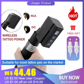 Mini wirless tatuiruotė baterija Labiausiai Tatuiruotė Rotacinė Mašina Pen Super Kokybės Tatuiruotė Wirless Maitinimo šaltinis Baterijos