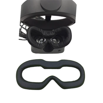 Minkštas prakaitui Putos Akių Kaukė Padas Oculus Rift S VR Ausines Priedai nepralaidžiose šviesos Kvėpuojantis Odinis Akių Kaukė Dangtis