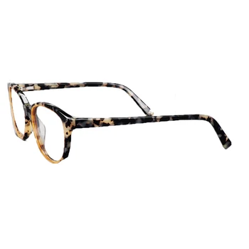 Moterų Apvalių akinių rėmeliai vyrų Derliaus ovalo formos Akinių Rėmeliai Vėžlio mados akinių rėmeliai catete Acetatas šviesos akiniai