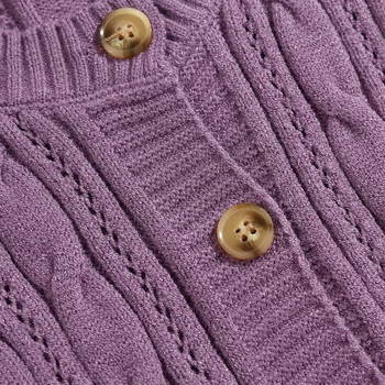 Moterų Cardigan Megztiniai Moterų Kietas Trumpas Megztinis O Kaklo Vieno Krūtinėmis Megztinis Moteris išskaptuotas Megzti Megztinis Moteris