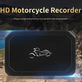 Motociklo DVR Motociklo Kamera 1080P HD Dvigubo Objektyvo Priekinis ir Galinis Vairuotojo Įrašas, Naktinio Matymo Transporto priemonės Diktofonas
