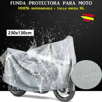 Motociklų nuoma apsauginės vandeniui dviratis Paspirtukas raštas lietaus, vėjo, sniego įbrėžimų, pilkos spalvos, didelis drobė 8555