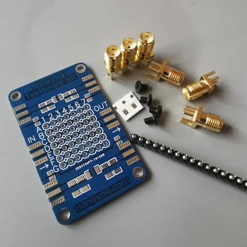 NanoVNA Testboard Rinkinys VNA Išbandyti Demo Valdybos Mikro Valdiklio plokštės, Mini USB Arduino NANO Dėl KRITIMO SMT Prietaisas