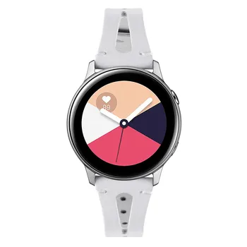 Natūralios odos dirželis watchband Samsung Galaxy Žiūrėti Aktyvus Smartwach Dirželis Vyras&Moteris Pakeitimo laikrodis grupė 11657