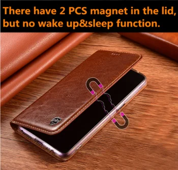 Natūralios odos magnetinio flip cover kortelės turėtojui Samsung Galaxy A51 A41 A21 A31 A11 A71 A81 A91 telefono dėklas stovas dėklai