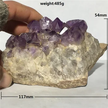 Natūralus Agatas Geode Kvarco Pavyzdys Dovana, Namo, Buto Apdailos Akmenų Ir Kristalų Terapija Reiki Healing Ametistas