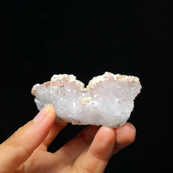 Natūralus Raudonasis Kvarcas Pyrite Dolomitas Mineralinių kristalų pavyzdžių forma JIANGXI PROVINCIJOJE KINIJOS A2-3 25932