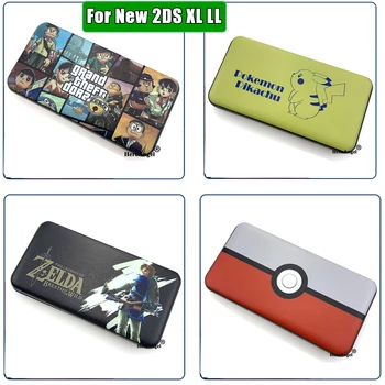 Nauja Nintend 2DS XL Plastikiniai Apsauginės Sunkiai Shell Odos Padengti Nintendo Naujas 2DS LL Konsolės NAUJŲ 2DSLL