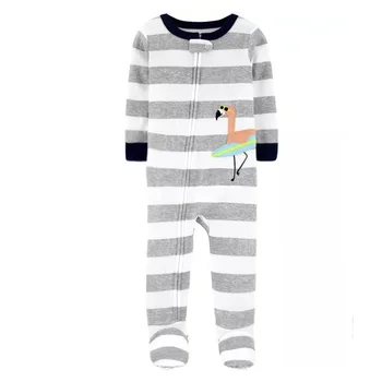 Naujagimio pižama užtrauktukas medvilnės drabužius padengti visas bamblys kūdikių jumpsuit bebe kūdikių naujagimių mergaičių drabužių vaivorykštė romper kūdikių