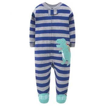 Naujagimio pižama užtrauktukas medvilnės drabužius padengti visas bamblys kūdikių jumpsuit bebe kūdikių naujagimių mergaičių drabužių vaivorykštė romper kūdikių