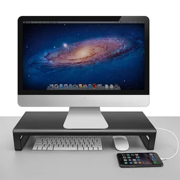 Naujai Bazės Smart Aliuminio Lydinio Kompiuteris Nešiojamas Bazės Stovas su USB 3.0 Prievadas Įkroviklio Stovas PC Desktop Laptop siųsti karto